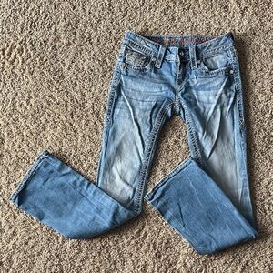 Rock Revival Light Wash Women's Jeans - Classic Blue Denim